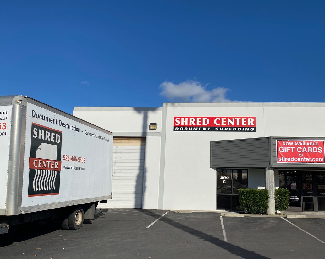 Shred Center storefront